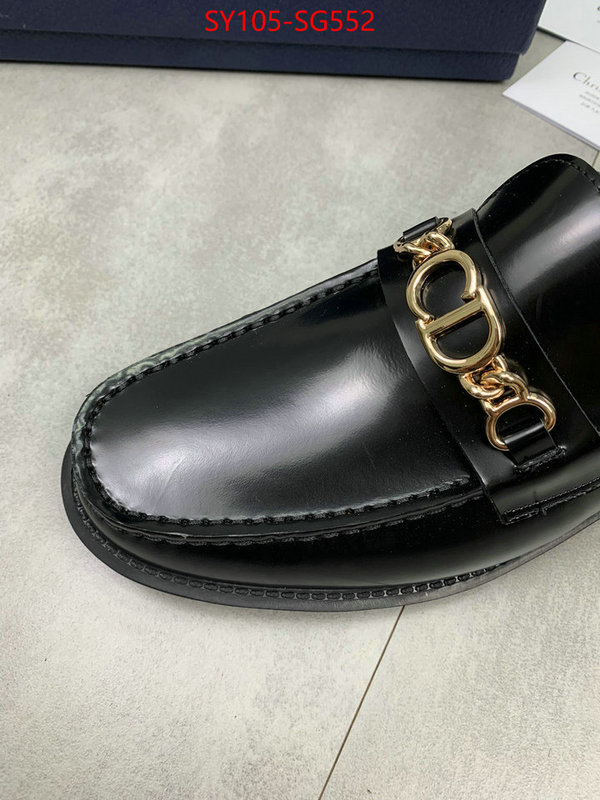 Men shoes-Dior high quality replica designer ID: SG552 $: 105USD