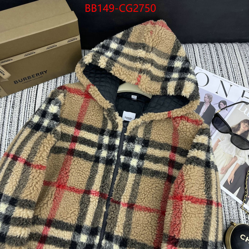 Clothing-Burberry counter quality ID: CG2750 $: 149USD