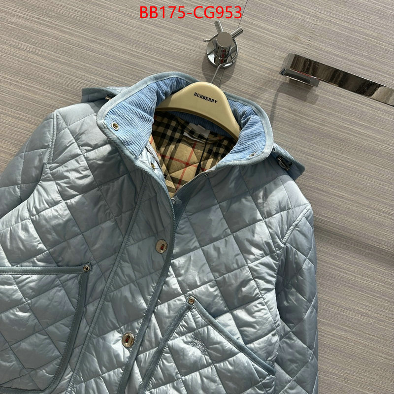 Down jacket Women-Burberry fashion ID: CG953 $: 175USD