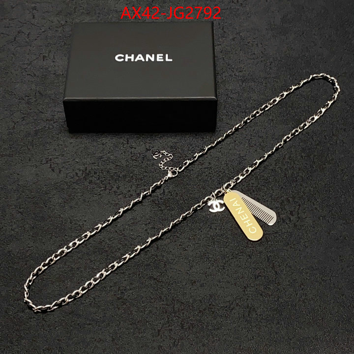 Jewelry-Chanel buy aaaaa cheap ID: JG2792 $: 42USD