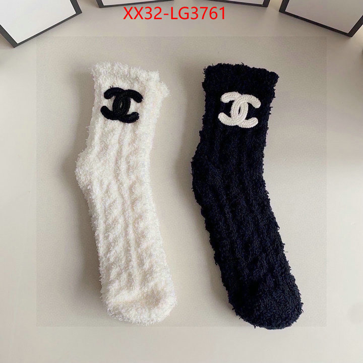 Sock-Chanel 1:1 replica wholesale ID: LG3761 $: 32USD