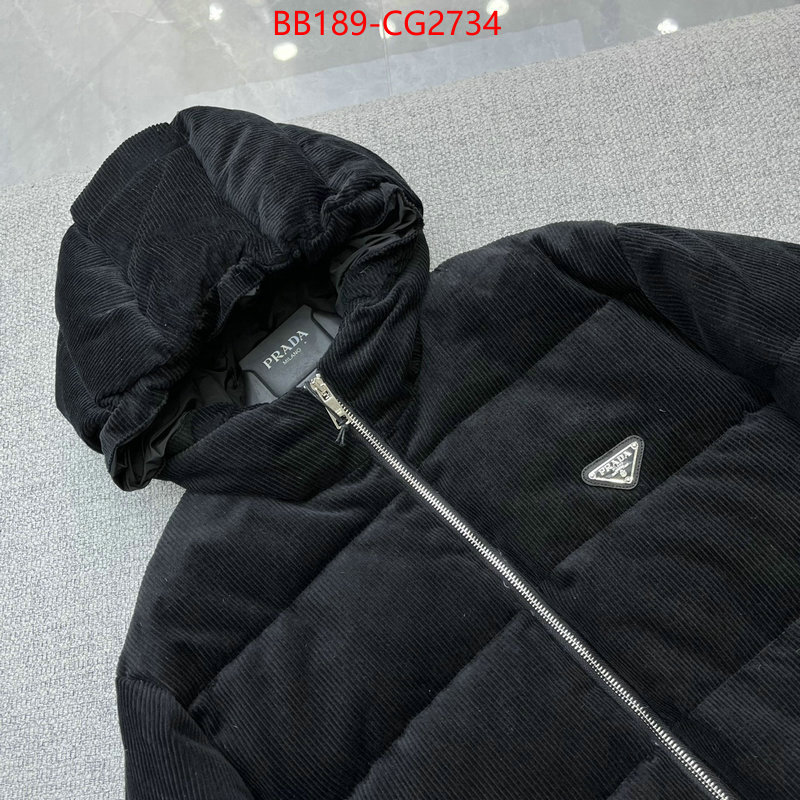 Down jacketMen-Prada best luxury replica ID: CG2734 $: 189USD