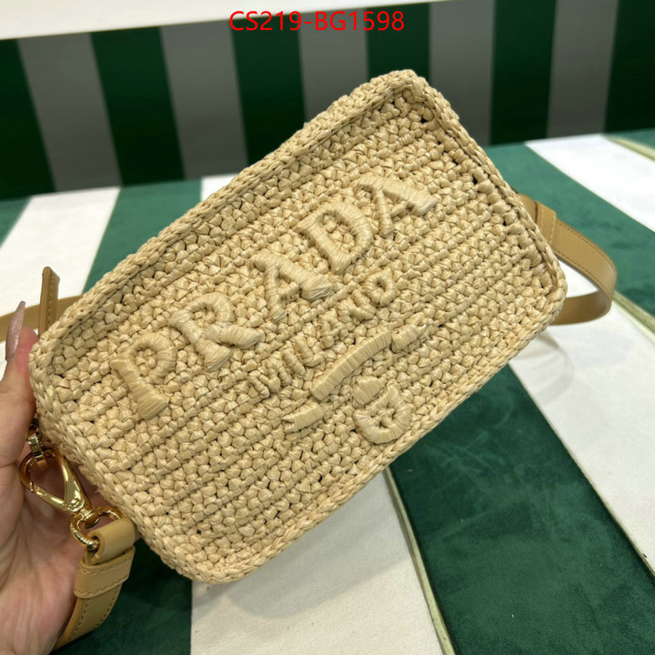 Prada Bags (TOP)-Diagonal- replicas buy special ID: BG1598 $: 219USD