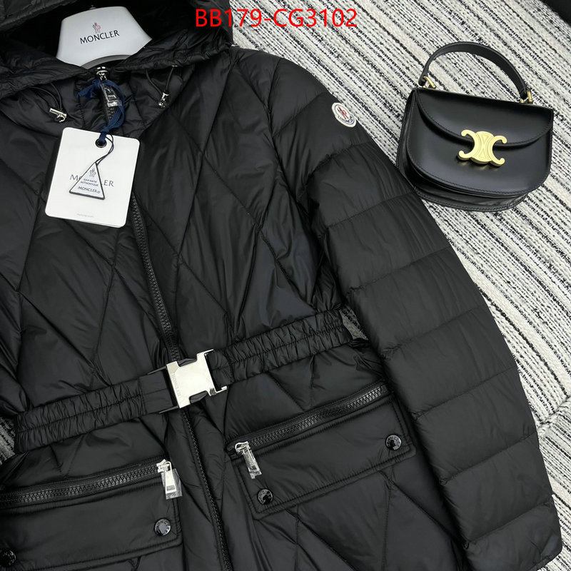 Down jacket Men-Moncler buy aaaaa cheap ID: CG3102 $: 179USD