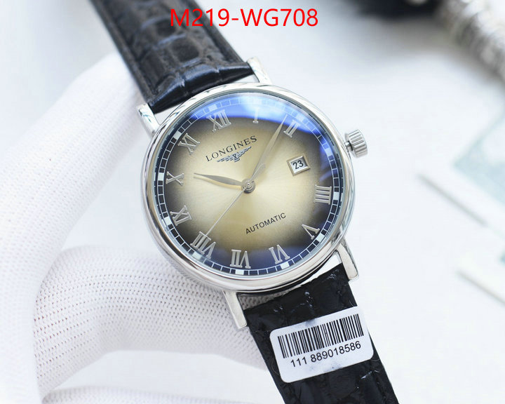 Watch(TOP)-Longines designer 7 star replica ID: WG708 $: 219USD