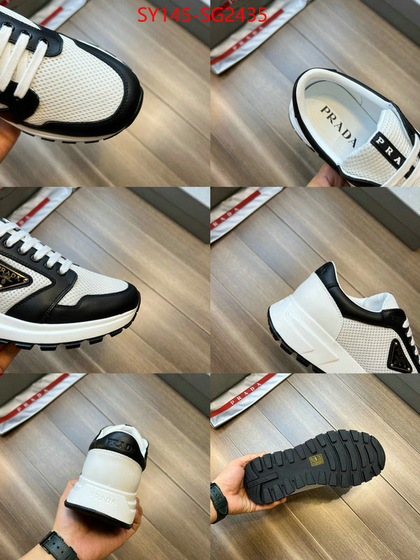 Men shoes-Prada highest quality replica ID: SG2435 $: 145USD