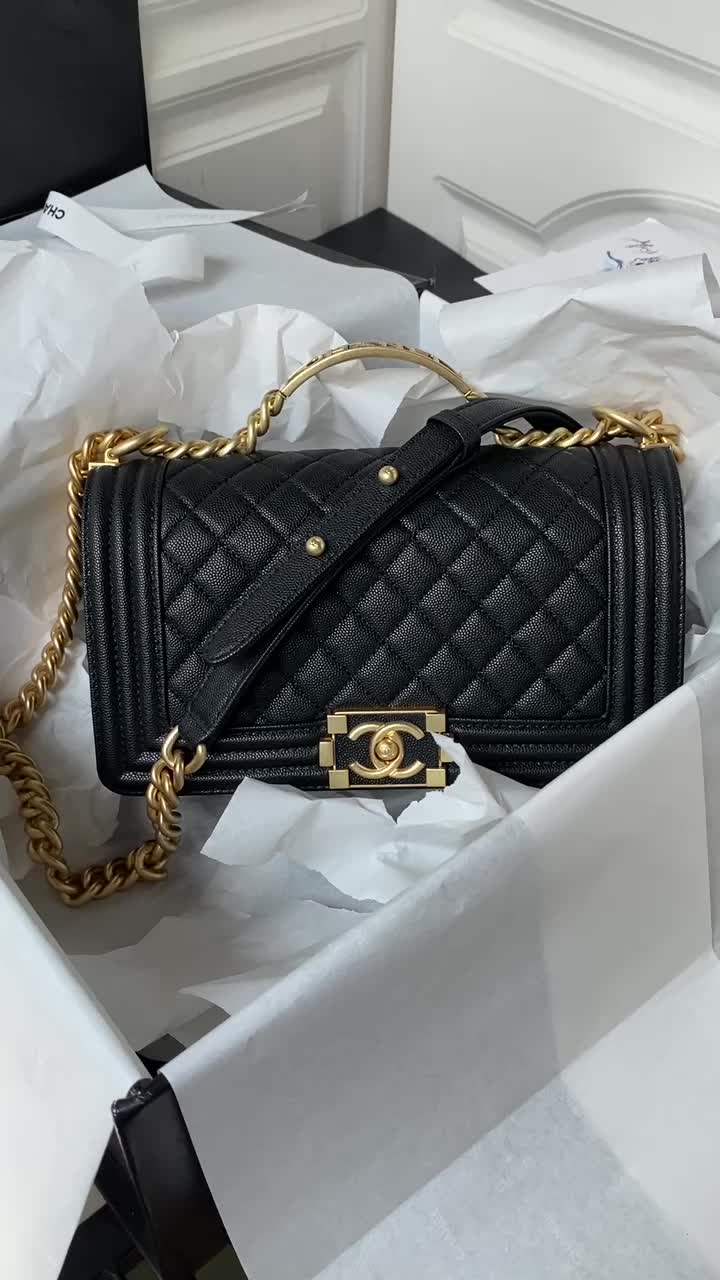 Chanel Bags(TOP)-Le Boy best knockoff ID: BG3558 $: 269USD