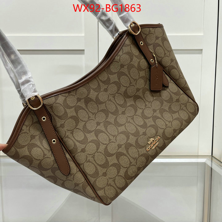 Coach Bags(4A)-Handbag- buy sell ID: BG1863 $: 92USD