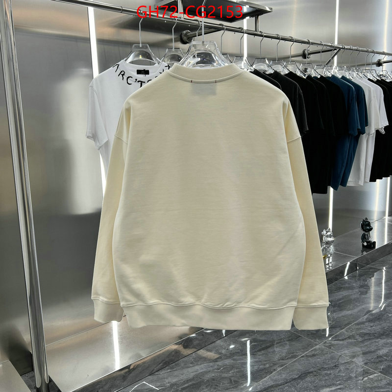 Clothing-Gucci top grade ID: CG2153 $: 72USD