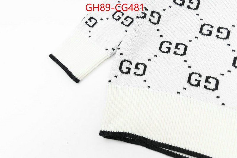 Clothing-Gucci designer replica ID: CG481 $: 89USD