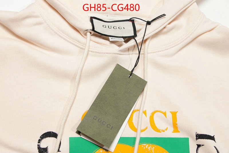 Clothing-Gucci 1:1 replica wholesale ID: CG480 $: 85USD