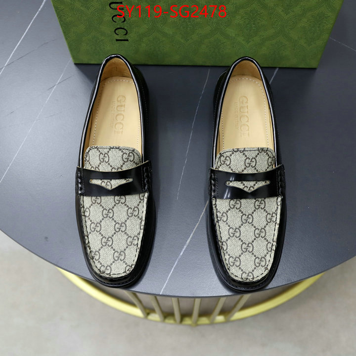 Men Shoes-Gucci 2023 aaaaa replica 1st copy ID: SG2478 $: 119USD