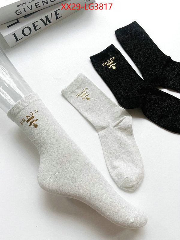 Sock-Prada buy high-quality fake ID: LG3817 $: 29USD