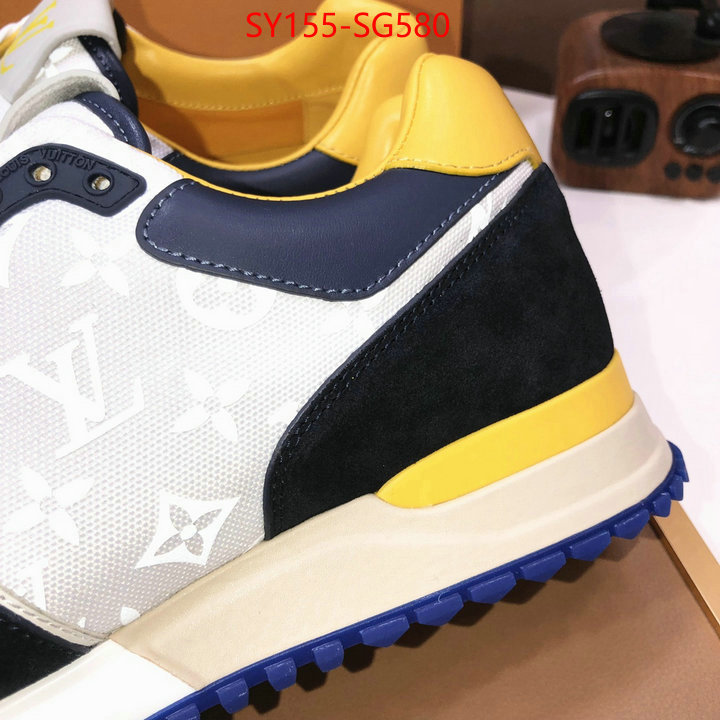 Men Shoes-LV aaaaa class replica ID: SG580 $: 155USD