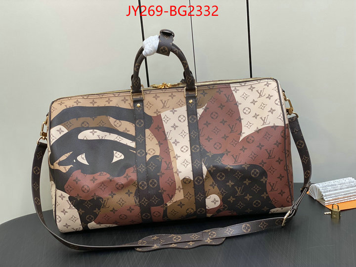 LV Bags(TOP)-Keepall BandouliRe 45-50- where can i buy ID: BG2332 $: 269USD