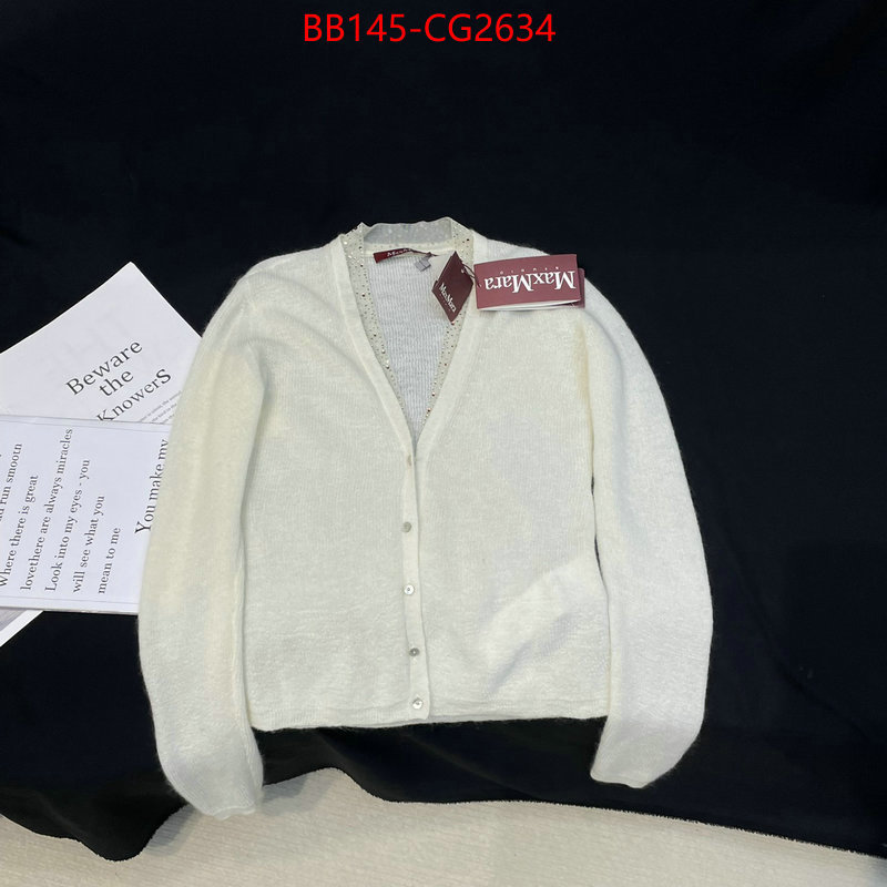 Clothing-MaxMara buying replica ID: CG2634 $: 145USD