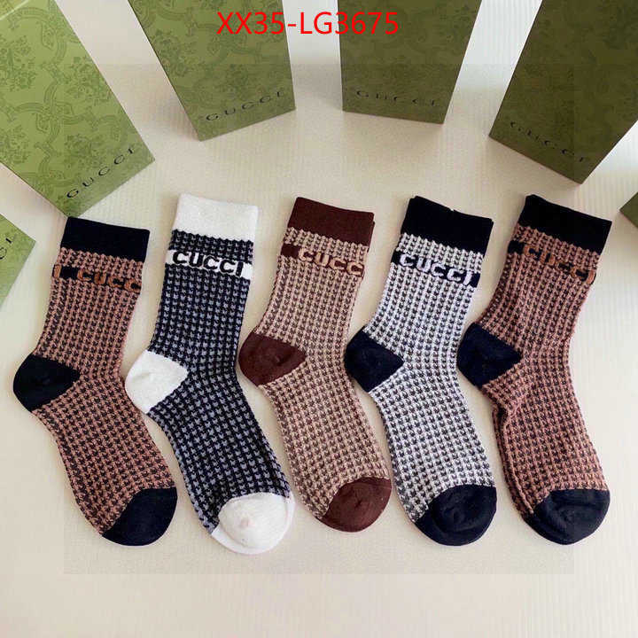 Sock-Gucci supplier in china ID: LG3675 $: 35USD