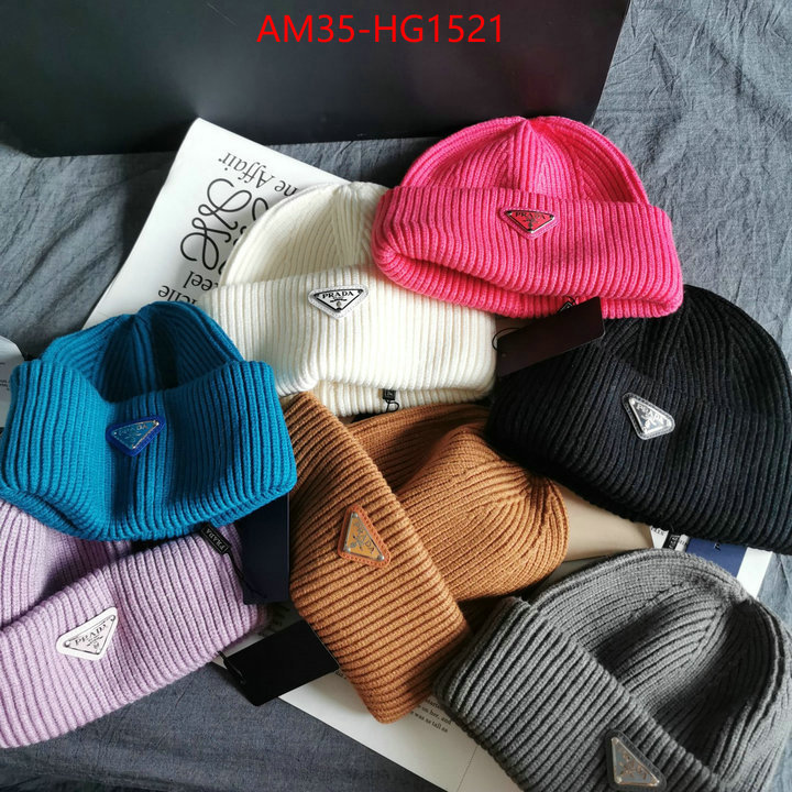 Cap (Hat)-Prada buy high quality cheap hot replica ID: HG1521 $: 35USD