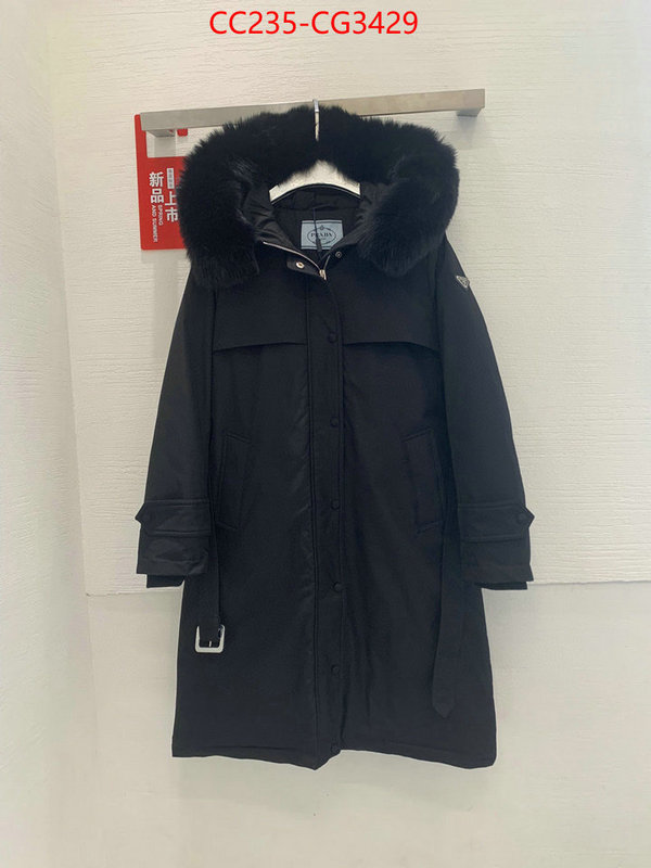 Down jacket Women-Prada replica 1:1 ID: CG3429 $: 235USD