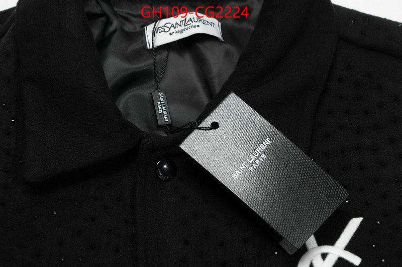 Clothing-YSL online from china ID: CG2224 $: 109USD