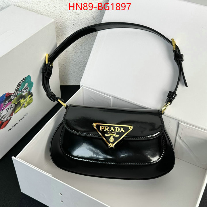 Prada Bags (4A)-Handbag- high quality perfect ID: BG1897 $: 89USD