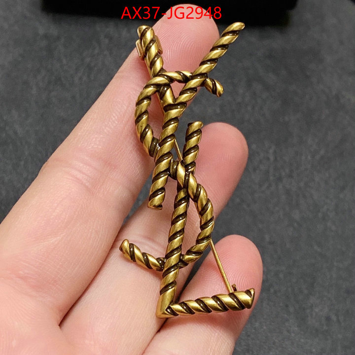 Jewelry-YSL best quality fake ID: JG2948 $: 37USD