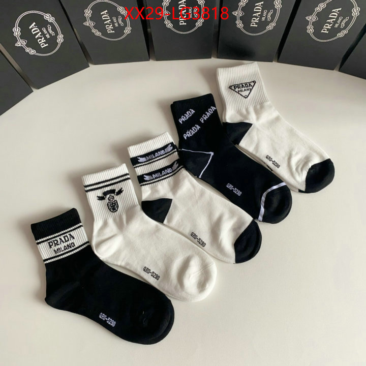 Sock-Prada replica designer ID: LG3818 $: 29USD