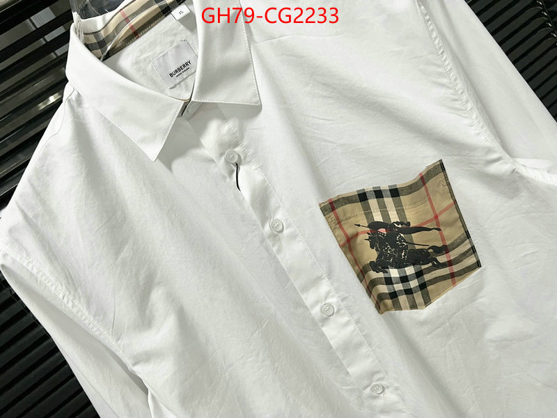 Clothing-Burberry 1:1 ID: CG2233 $: 79USD