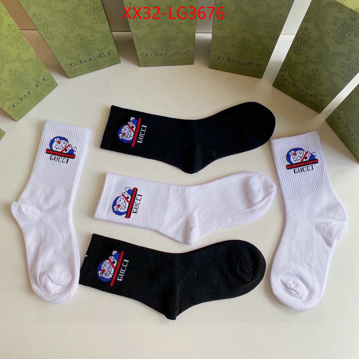 Sock-Gucci high quality online ID: LG3676 $: 32USD