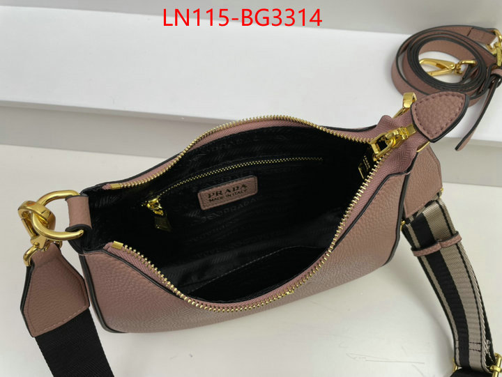 Prada Bags (4A)-Diagonal- new ID: BG3314 $: 115USD