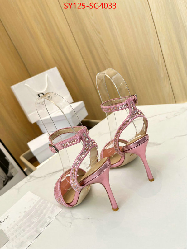 Women Shoes-Dior top designer replica ID: SG4033 $: 125USD