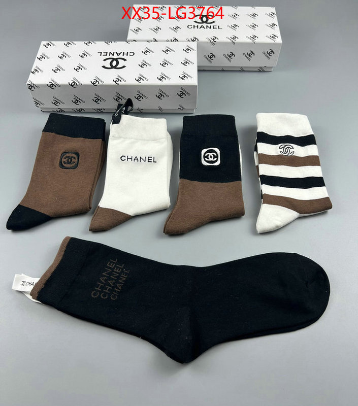 Sock-Chanel same as original ID: LG3764 $: 35USD