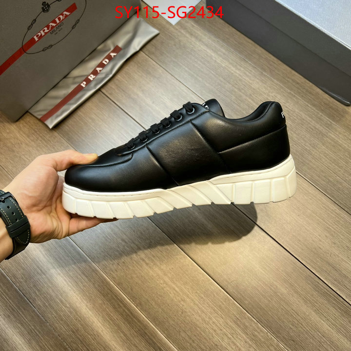Men shoes-Prada fake ID: SG2434 $: 115USD