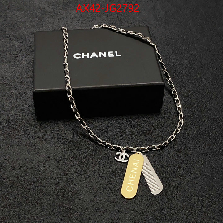 Jewelry-Chanel buy aaaaa cheap ID: JG2792 $: 42USD