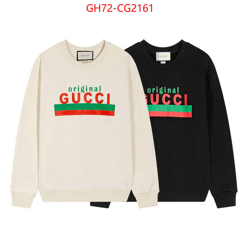 Clothing-Gucci designer replica ID: CG2161 $: 72USD