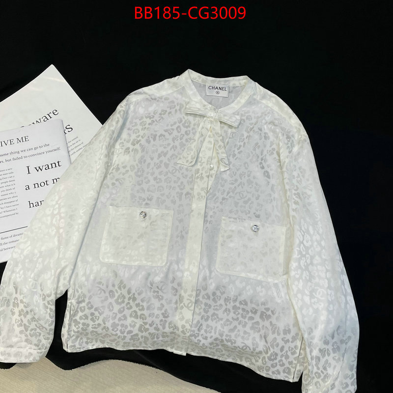 Clothing-Chanel where should i buy replica ID: CG3009 $: 185USD