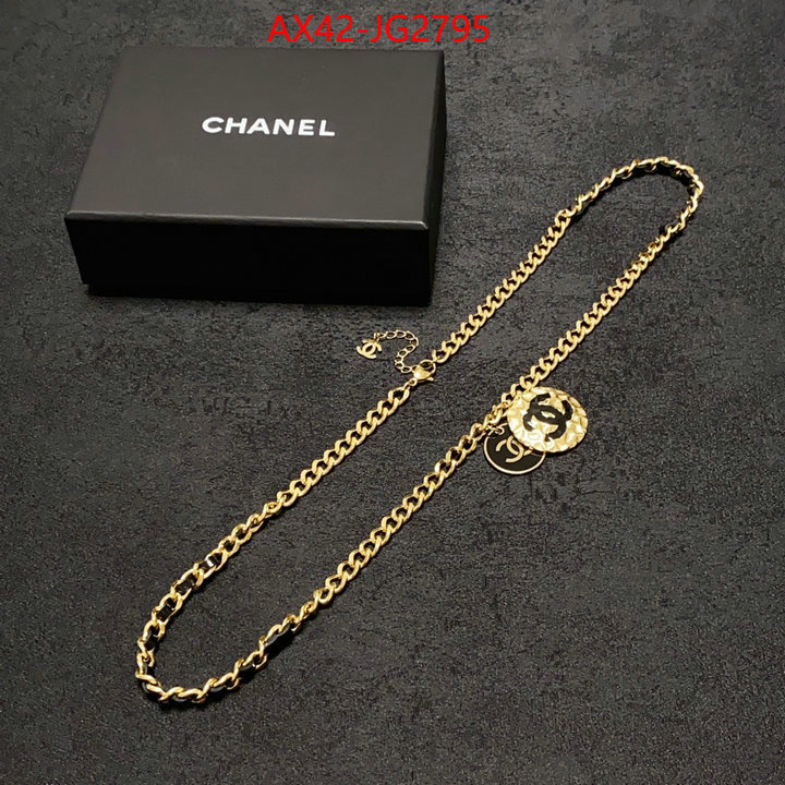 Jewelry-Chanel buying replica ID: JG2795 $: 42USD