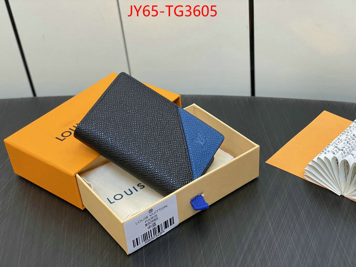 LV Bags(TOP)-Wallet luxury cheap ID: TG3605 $: 65USD