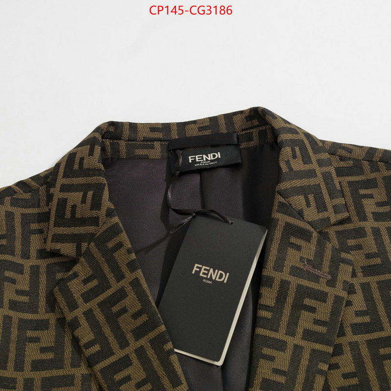 Clothing-Fendi customize the best replica ID: CG3186 $: 145USD