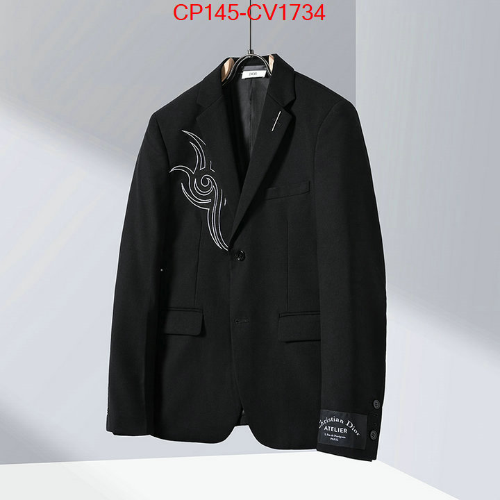 Clothing-Dior best luxury replica ID: CV1734 $: 145USD