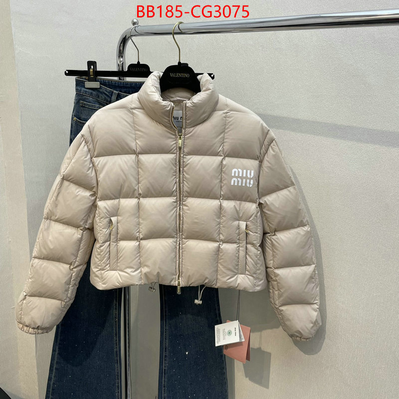 Down jacket Women-Miu Miu best replica 1:1 ID: CG3075 $: 185USD