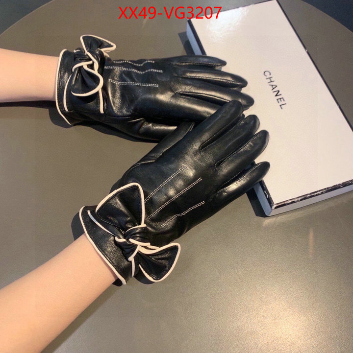 Gloves-Chanel luxury 7 star replica ID: VG3207 $: 49USD