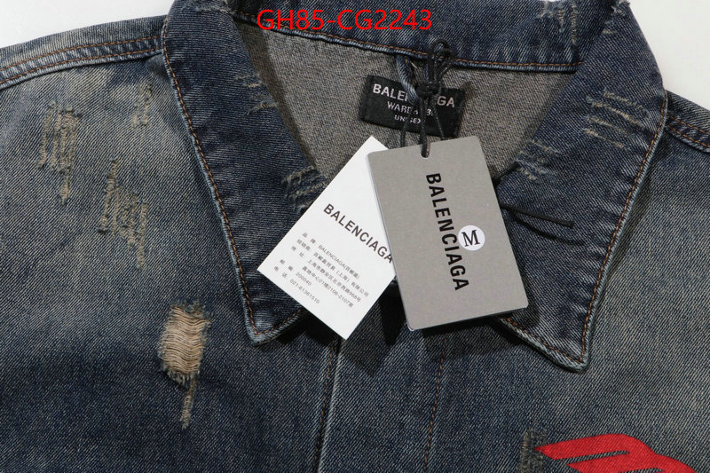 Clothing-Balenciaga where can you buy a replica ID: CG2243 $: 85USD