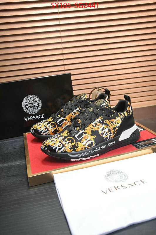 Men Shoes-Versace store ID: SG2441 $: 105USD