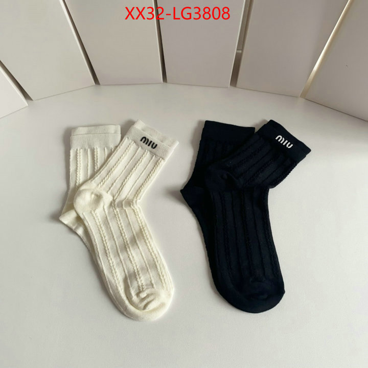 Sock-Miu Miu 7 star collection ID: LG3808 $: 32USD