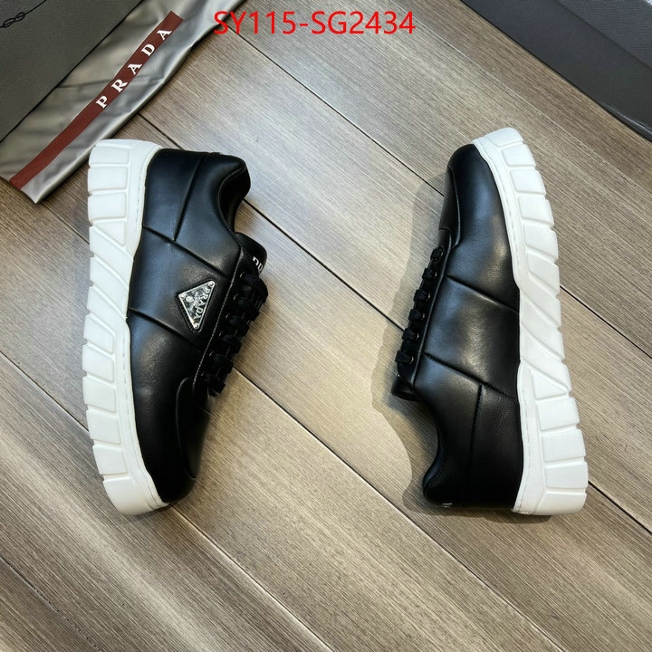 Men shoes-Prada fake ID: SG2434 $: 115USD