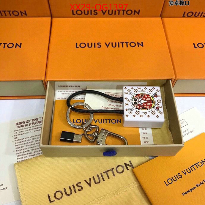 Key pendant-LV luxury cheap ID: QG1397 $: 29USD