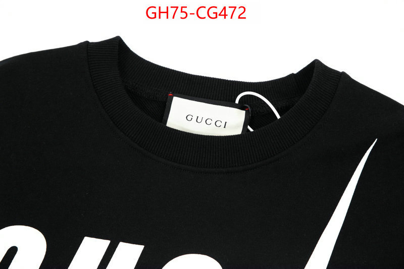 Clothing-Gucci wholesale china ID: CG472 $: 75USD