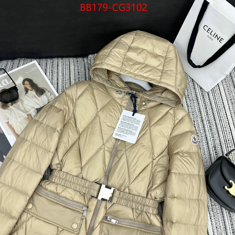 Down jacket Men-Moncler buy aaaaa cheap ID: CG3102 $: 179USD