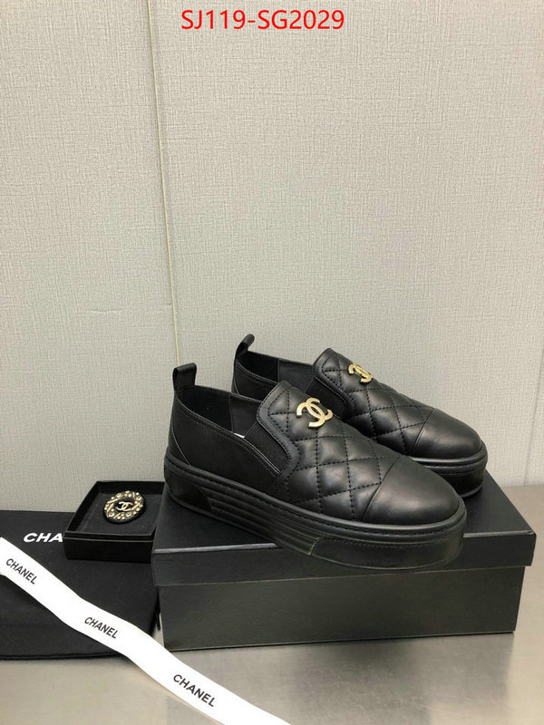 Women Shoes-Chanel the highest quality fake ID: SG2029 $: 119USD